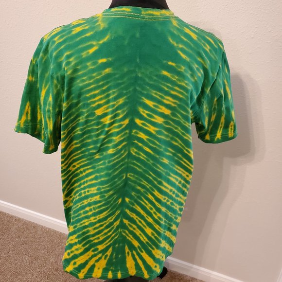 B. Canvas Tie Dye Boho Bohemia unisex short sleeve T-shirt size L. 100% cotton. - Picture 8 of 12